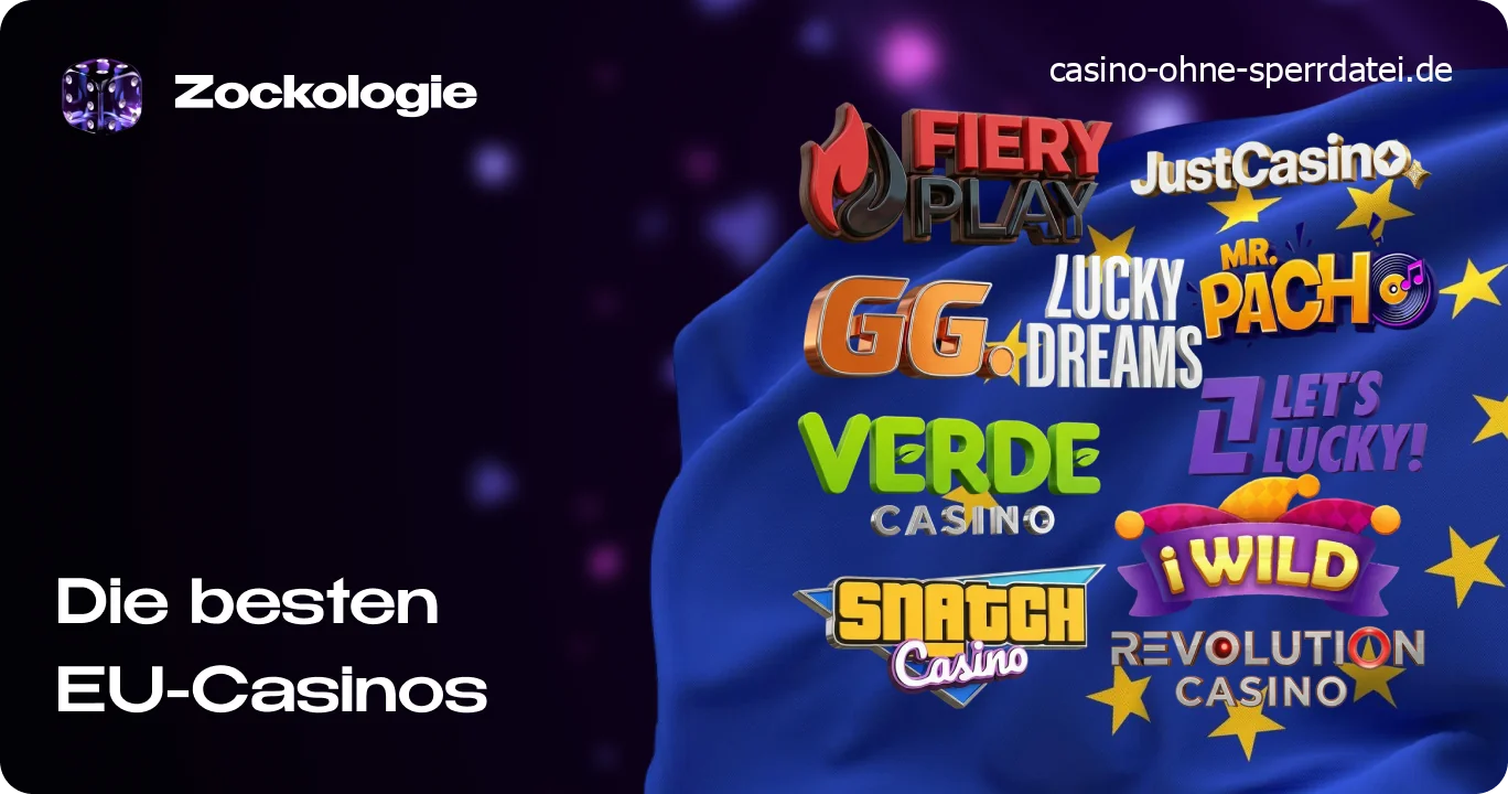 Umfangreiche Rangliste der besten Online-Casinos mit gültiger europäischer Glücksspiellizenz.