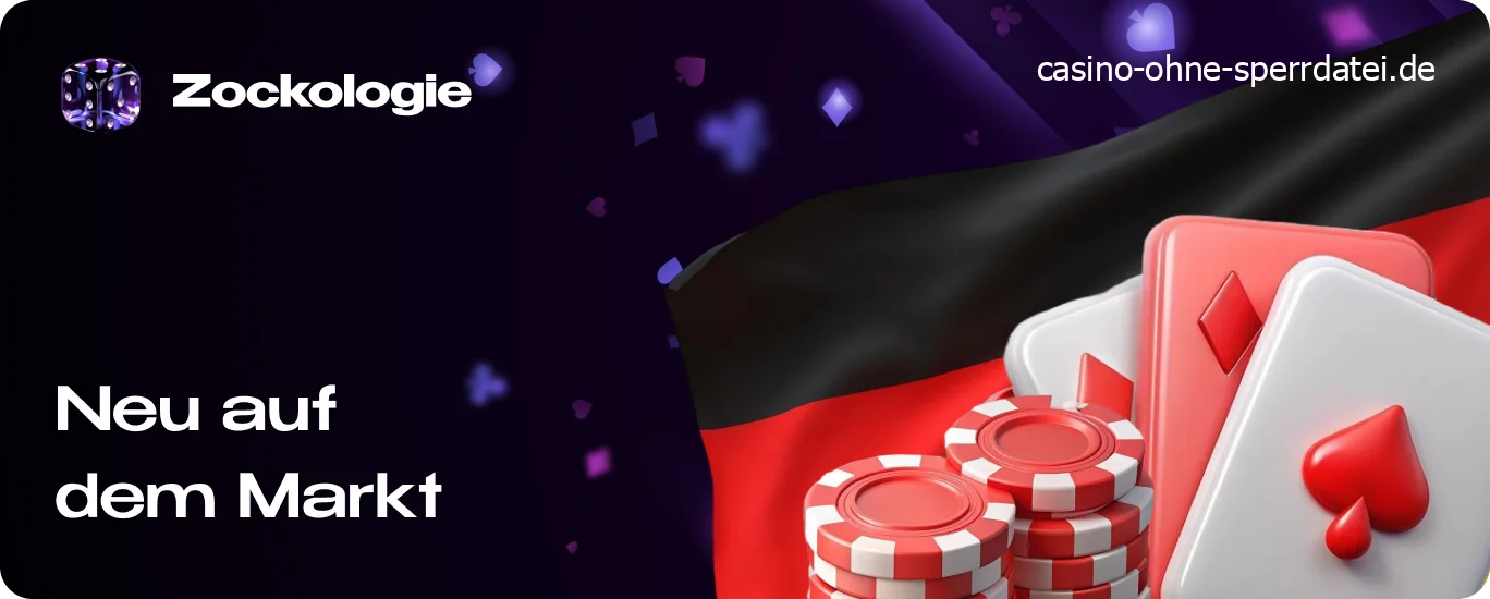 Aktuelle Liste neu erschienener Online-Casinos, die nicht an das Oasis-System angebunden sind.
