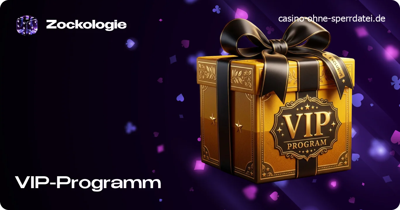 Stufensystem eines Casino-VIP-Clubs mit exklusiven Prämien, Level-Ups und Cashback.